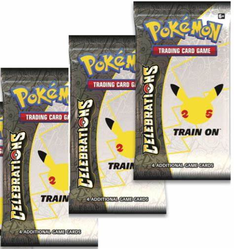 Pokémon Celebrations Booster Packs