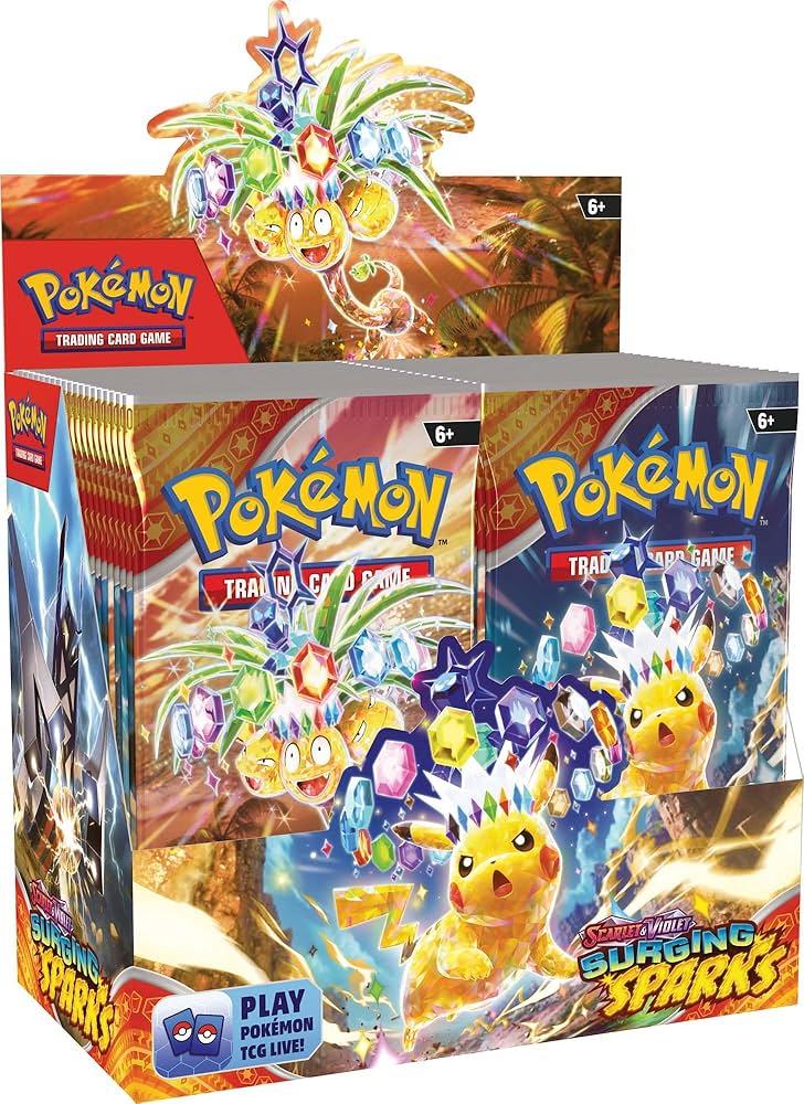 Pokemon Surging Sparks Booster